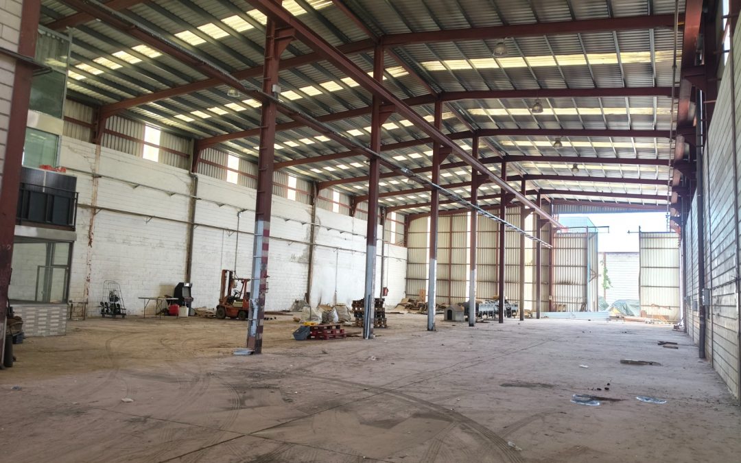 Alquiler Nave Industrial en Getafe con Puente Grúa 1.535 m2