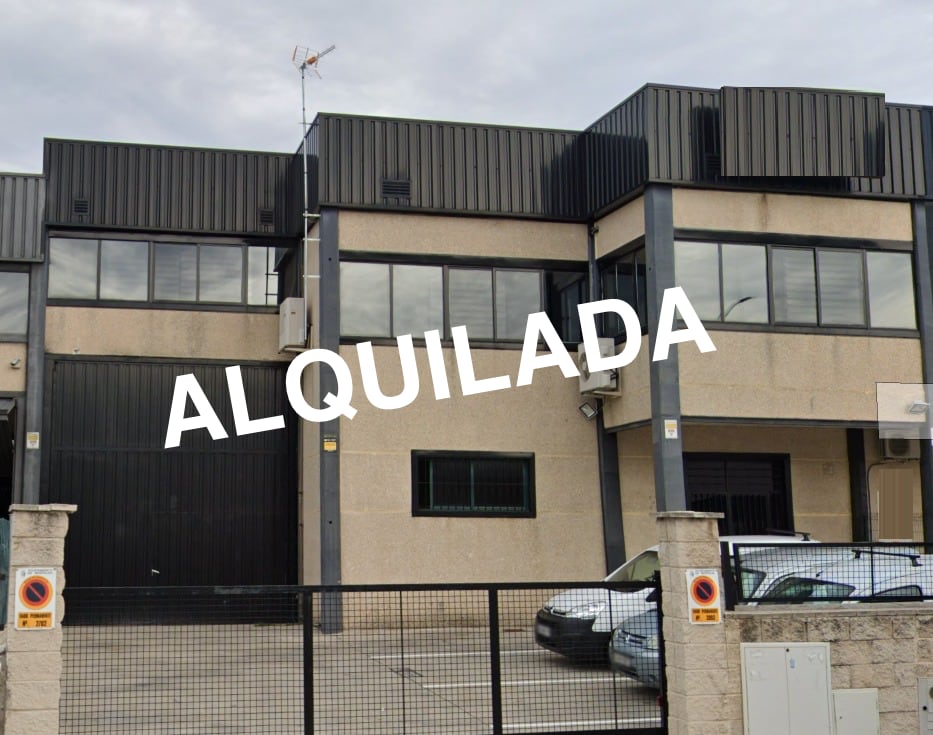 Nave industrial Mostoles 755 ALQUILADA Nave industrial Mostoles 755 ALQUILADA