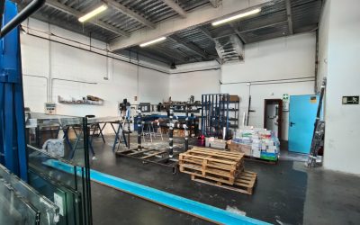 Alquiler Nave Industrial en Villaverde de 358 m2 con Patio